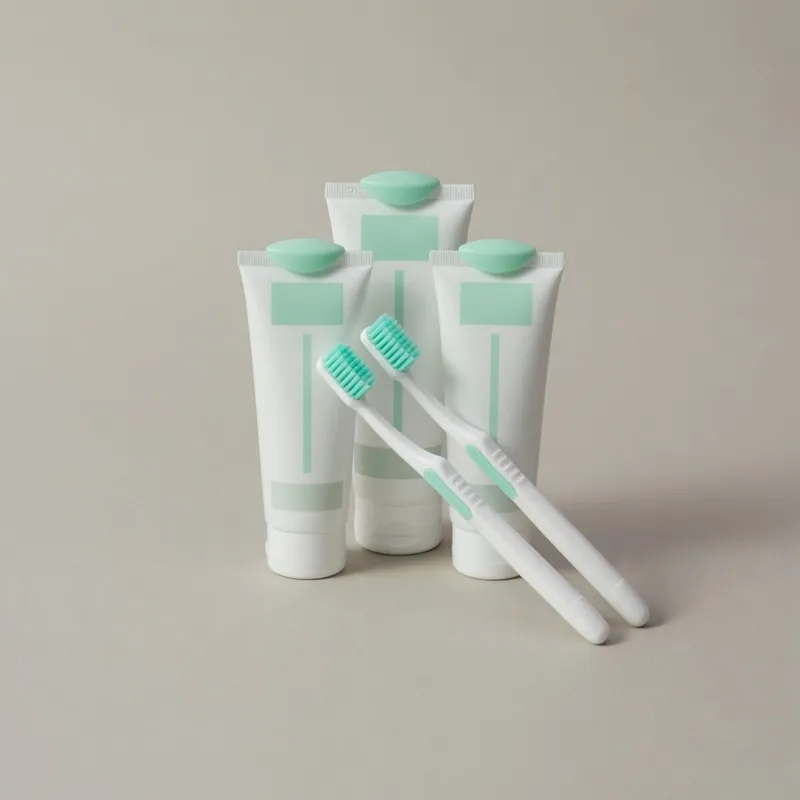 Family Toothpaste + Toothbrush Set