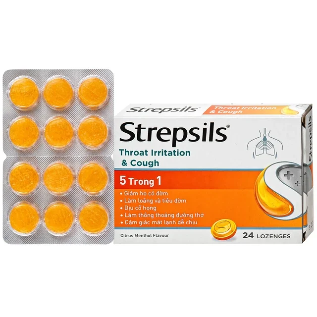 STREPSILS THROAT IRRITATION & COUGH 2X12